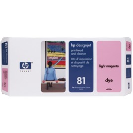 HP 81 Light Magenta DesignJet Dye Printhead and Printhead Cleaner (C4955A) HP 81 Light Magenta DesignJet Dye Printhead and Printhead Cleaner (C4955A)