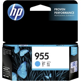 HP 955 Cyan Original Ink Cartridge (L0S51AA) HP 955 Cyan Original Ink Cartridge (L0S51AA)
