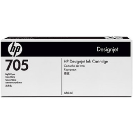 HP 705 680-Ml Light Cyan Designjet Ink Cartridge (CD963A) HP 705 680-Ml Light Cyan Designjet Ink Cartridge (CD963A)