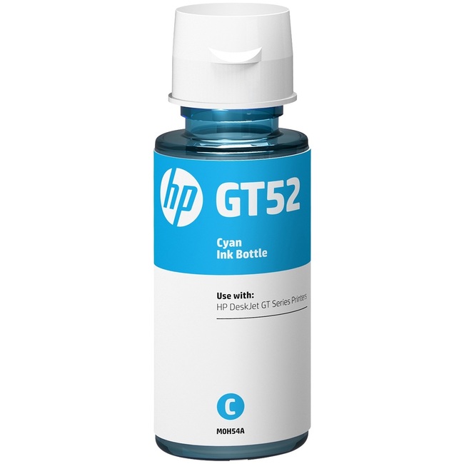 HP GT52 Cyan Original Ink Bottle (M0H54AA)