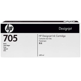 HP 705 680-Ml Black Designjet Ink Cartridge (CD959A) HP 705 680-Ml Black Designjet Ink Cartridge (CD959A)
