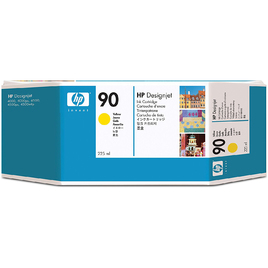 HP 90 225-ml Yellow Ink Cartridge (C5064A) HP 90 225-ml Yellow Ink Cartridge (C5064A)