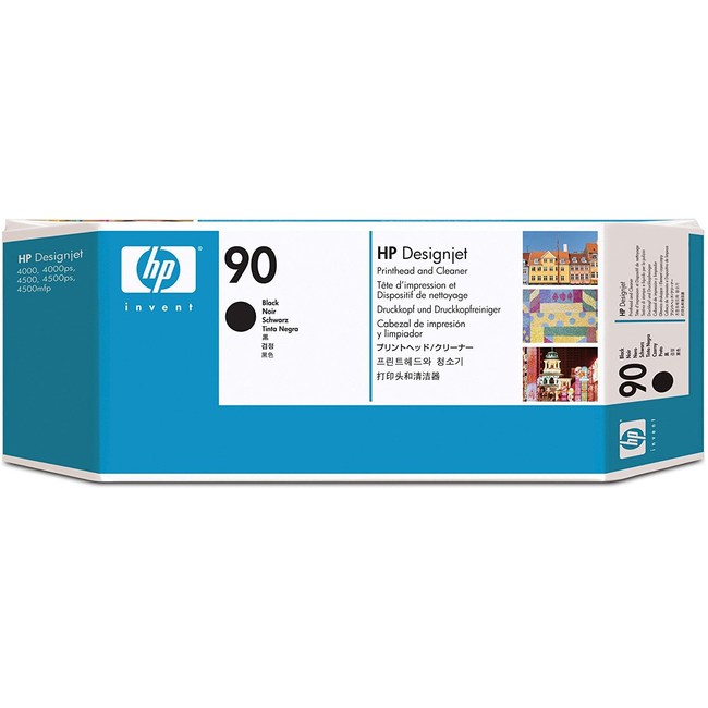 HP 90 775-ml Black DesignJet Ink Cartridge (C5059A)