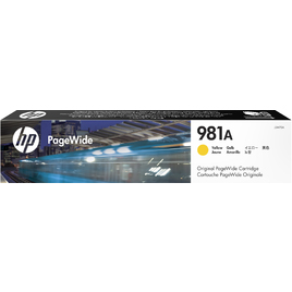 HP 981A Yellow Original PageWide Cartridge (J3M70A) HP 981A Yellow Original PageWide Cartridge (J3M70A)