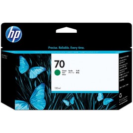 HP 70 130-ml Green DesignJet Ink Cartridge (C9457A) HP 70 130-ml Green DesignJet Ink Cartridge (C9457A)