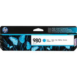 HP 980 Cyan Original Ink Cartridge (D8J07A) HP 980 Cyan Original Ink Cartridge (D8J07A)