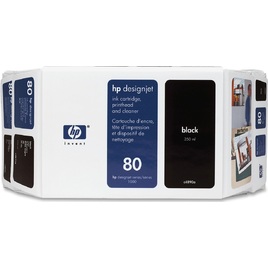 HP 80 Value Pack 350-Ml Black Ink Cartridge And Printhead (C4890A) HP 80 Value Pack 350-Ml Black Ink Cartridge And Printhead (C4890A)
