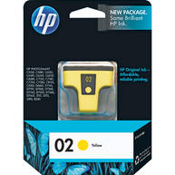 HP 02 Yellow Original Ink Cartridge (C8773WA)
