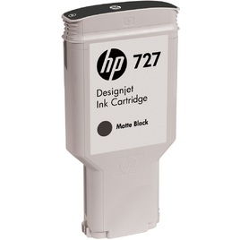HP 727 300-ml Matte Black DesignJet Ink Cartridge (C1Q12A) HP 727 300-ml Matte Black DesignJet Ink Cartridge (C1Q12A)