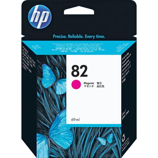 HP 82 69-ml Magenta DesignJet Ink Cartridge (C4912A)