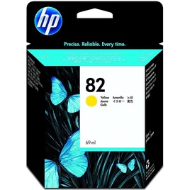 HP 82 69-ml Yellow DesignJet Ink Cartridge (C4913A) HP 82 69-ml Yellow DesignJet Ink Cartridge (C4913A)