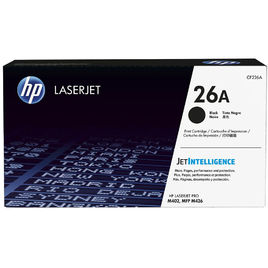 HP 26A Black Original LaserJet Toner Cartridge (CF226A) HP 26A Black Original LaserJet Toner Cartridge (CF226A)