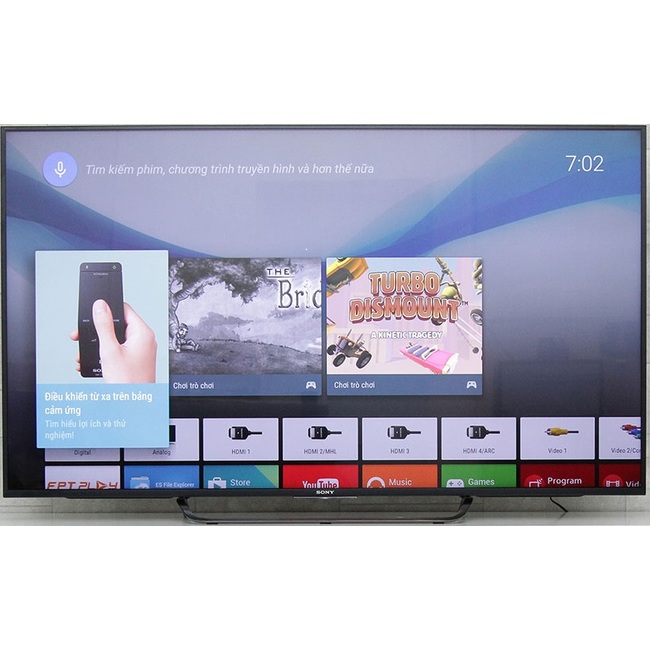Smart TiVi Sony 65-Inch UltraHD 4K (KD-65X8500C)