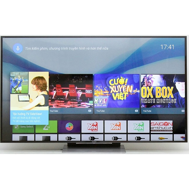 Smart TiVi Sony 55-Inch UltraHD 4K (KD-55X9300D)