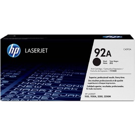 HP 92A Black Original LaserJet Toner Cartridge (C4092A) HP 92A Black Original LaserJet Toner Cartridge (C4092A)