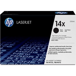 HP 14X High Yield Black Original LaserJet Toner Cartridge (CF214X) HP 14X High Yield Black Original LaserJet Toner Cartridge (CF214X)