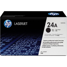 HP 24A Black Original LaserJet Toner Cartridge (Q2624A) HP 24A Black Original LaserJet Toner Cartridge (Q2624A)