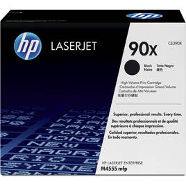 HP 90X High Yield Black Original LaserJet Toner Cartridge (CE390X) HP 90X High Yield Black Original LaserJet Toner Cartridge (CE390X)