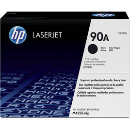 HP 90A Black Original LaserJet Toner Cartridge (CE390A) HP 90A Black Original LaserJet Toner Cartridge (CE390A)