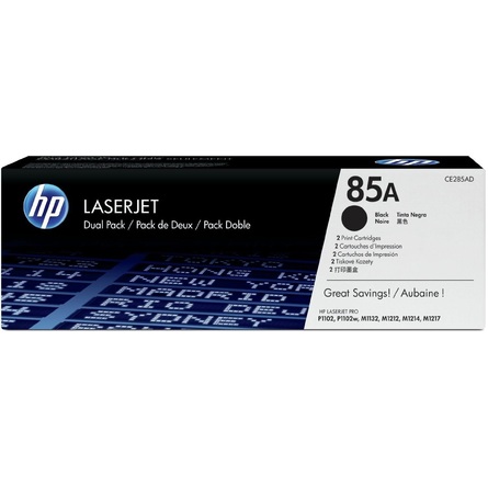 HP 85A Black Original LaserJet Toner Cartridges (CE285AD)