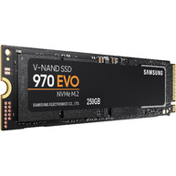Ổ Cứng SSD SAMSUNG 970 EVO 250GB NVMe M.2 PCIe Gen 3 x4 512MB Cache (MZ-V7E250BW)
