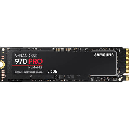 Ổ Cứng SSD SAMSUNG 970 PRO 512GB NVMe M.2 PCIe Gen 3 x4 512MB Cache (MZ-V7P512BW)