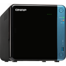 Thiết Bị Lưu Trữ NAS QNAP Celeron J3455/4GB DDR3L/4-Bay (TS-453Be-4G) Thiết Bị Lưu Trữ NAS QNAP Celeron J3455/4GB DDR3L/4-Bay (TS-453Be-4G)