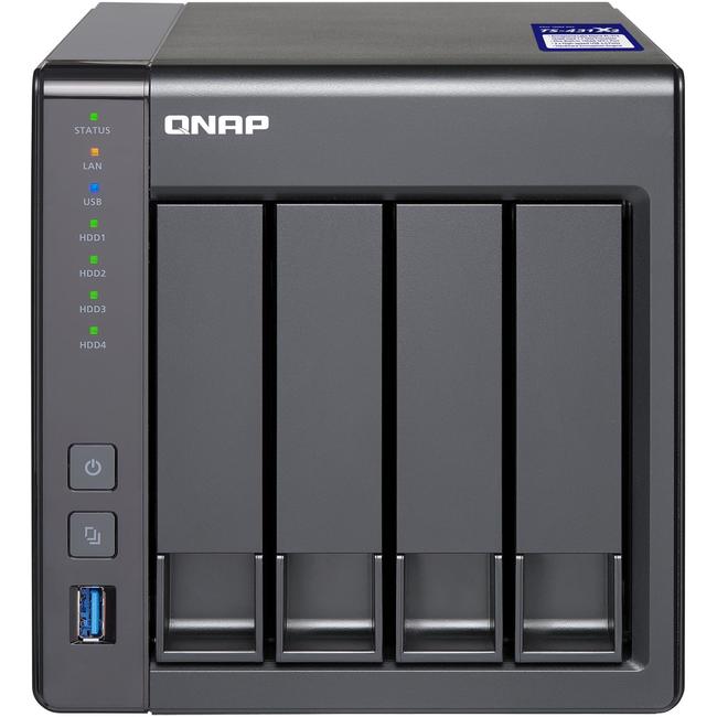 Thiết Bị Lưu Trữ NAS QNAP ARM Cortex-A15/2GB DDR3/4-Bay (TS-431X2-2G)