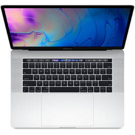MacBook Pro 15 Retina 2018 Core i7 2.2GHz/16GB LPDDR4/256GB/555X 4GB/TouchBar + Touch ID Sensor - Silver (MR962SA/A) MacBook Pro 15 Retina 2018 Core i7 2.2GHz/16GB LPDDR4/256GB/555X 4GB/TouchBar + Touch ID Sensor - Silver (MR962SA/A)