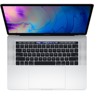 MacBook Pro 15 Retina Mid 2019 Core i7 2.6GHz/16GB DDR4/256GB SSD/555X 4GB/Silver (MV922SA/A)