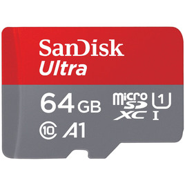 Thẻ Nhớ Sandisk Ultra 64GB microSDXC UHS-I Class 10 A1 (SDSQUAR-064G-GN6MN) Thẻ Nhớ Sandisk Ultra 64GB microSDXC UHS-I Class 10 A1 (SDSQUAR-064G-GN6MN)