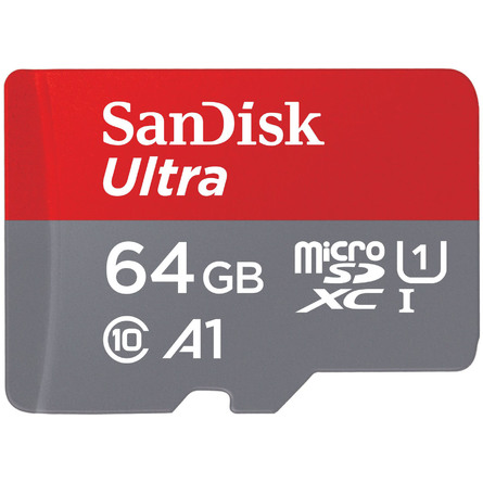 Thẻ Nhớ Sandisk Ultra 64GB microSDXC UHS-I Class 10 A1 (SDSQUAR-064G-GN6MN)
