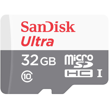 Thẻ Nhớ Sandisk Ultra 32GB microSDHC UHS-I Class 10 (SDSQUNS-032G-GN3MN)