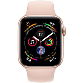Apple Watch Series 4 GPS 40mm - Viền Nhôm Vàng - Dây Cao Su Hồng (MU682VN/A) Apple Watch Series 4 GPS 40mm - Viền Nhôm Vàng - Dây Cao Su Hồng (MU682VN/A)