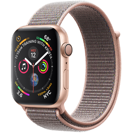 Apple Watch Series 4 GPS 40mm - Viền Nhôm Vàng - Dây Nylon Hồng (MU692VN/A) Apple Watch Series 4 GPS 40mm - Viền Nhôm Vàng - Dây Nylon Hồng (MU692VN/A)