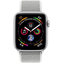 Apple Watch Series 4 GPS 44mm - Viền Nhôm Bạc - Dây Nylon Trắng Xám (MU6C2VN/A) Apple Watch Series 4 GPS 44mm - Viền Nhôm Bạc - Dây Nylon Trắng Xám (MU6C2VN/A)