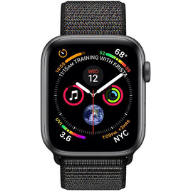 Apple Watch Series 4 GPS 44mm - Viền Nhôm Xám - Dây Nylon Đen (MU6E2VN/A) Apple Watch Series 4 GPS 44mm - Viền Nhôm Xám - Dây Nylon Đen (MU6E2VN/A)