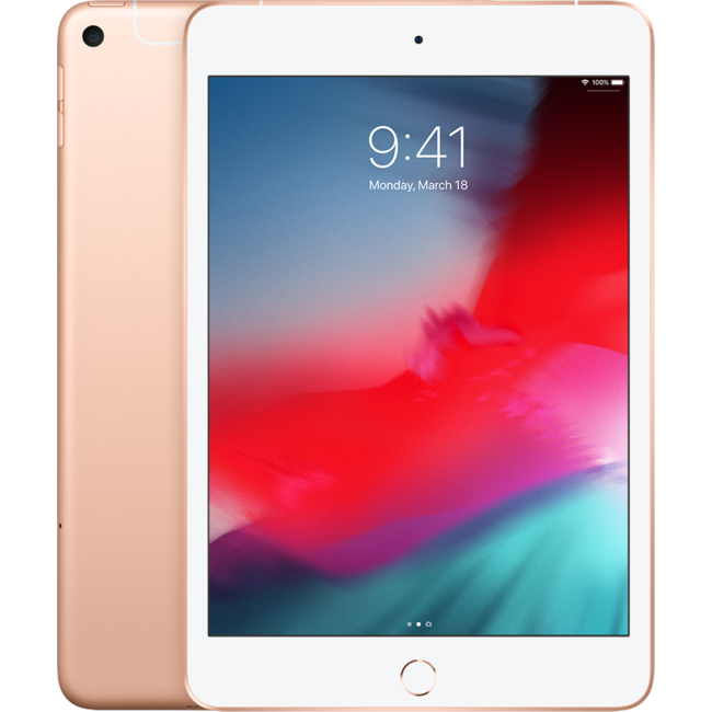 Máy Tính Bảng Apple iPad Mini 2019 5th-Gen 64GB 7.9-Inch Wifi Cellular Gold (MUX72ZA/A)