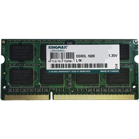 Ram Laptop KingMax 8GB (1x8GB) DDR3L 1600MHz
