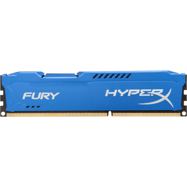 Ram Desktop Kingston HyperX Fury Blue 8GB (1x8GB) DDR3 1600MHz (HX316C10F/8)