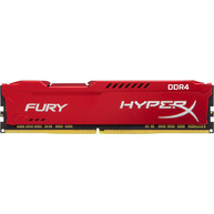 Ram Desktop Kingston HyperX Fury Red 8GB (1x8GB) DDR4 2400MHz (HX424C15FR2/8)