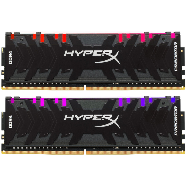 Ram Desktop Kingston HyperX Predator RGB 32GB (2x16GB) DDR4 3200MHz (HX432C16PB3K2/32)