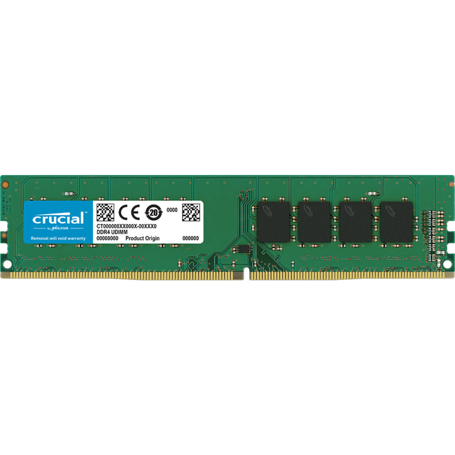 Ram Desktop Crucial 8GB (1x8GB) DDR4 2400MHz (CB8GU2400)