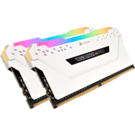 Ram Desktop Corsair Vengeance RGB Pro White 16GB (2x8GB) DDR4 3200MHz (CMW16GX4M2C3200C16W)