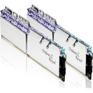 Ram Desktop G.Skill Trident Z Royal RGB Silver 16GB (2x8GB) DDR4 3000MHz (F4-3000C16D-16GTRS)