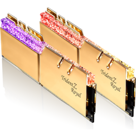 Ram Desktop G.Skill Trident Z Royal 16GB (2x8GB) DDR4 Bus 3000MHz CL16 Non-ECC 1.35V (F4-3000C16D-16GTRG) Ram Desktop G.Skill Trident Z Royal 16GB (2x8GB) DDR4 Bus 3000MHz CL16 Non-ECC 1.35V (F4-3000C16D-16GTRG)