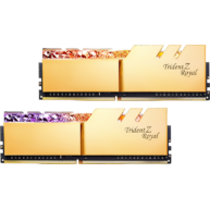Ram Desktop G.Skill Trident Z Royal RGB Gold 16GB (2x8GB) DDR4 3000MHz (F4-3000C16D-16GTRG)
