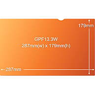 Miếng Dán Chống Nhìn Trộm 3M Dành Cho Laptop 13.3-Inch Widescreen 16:10 - Gold Filter (GF133W1B)