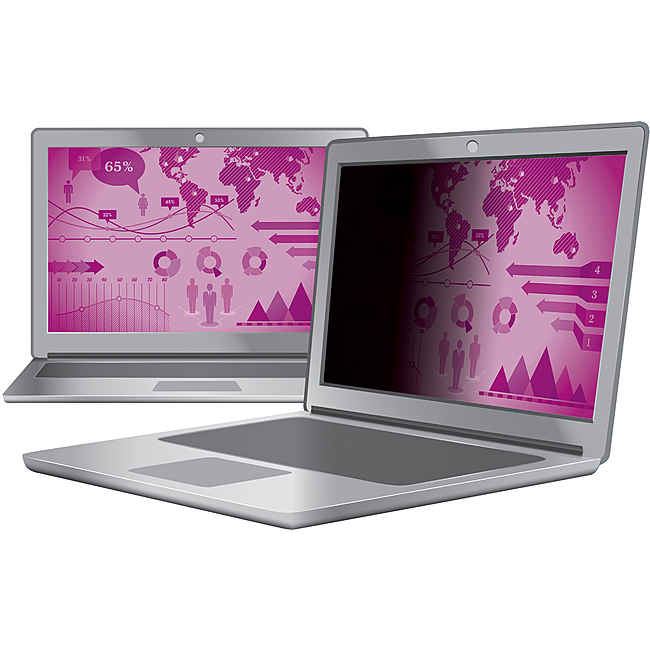 Miếng Dán Chống Nhìn Trộm 3M Dành Cho Laptop 14-Inch Widescreen - High Clarity Black Filter (HC140W9B)