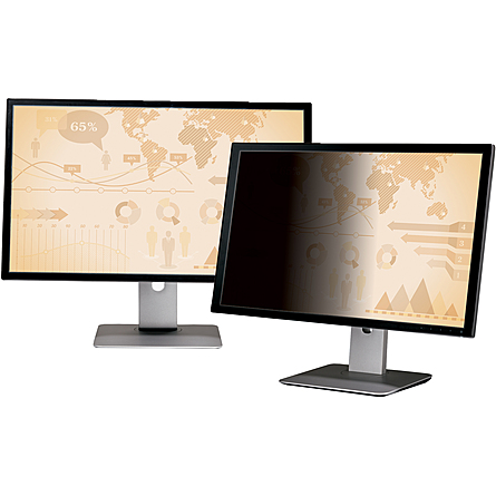 Miếng Dán Chống Nhìn Trộm 3M Dành Cho Màn Hình Máy Tính 19-Inch Widescreen 16:10 - Black Filter (PF190W1B)
